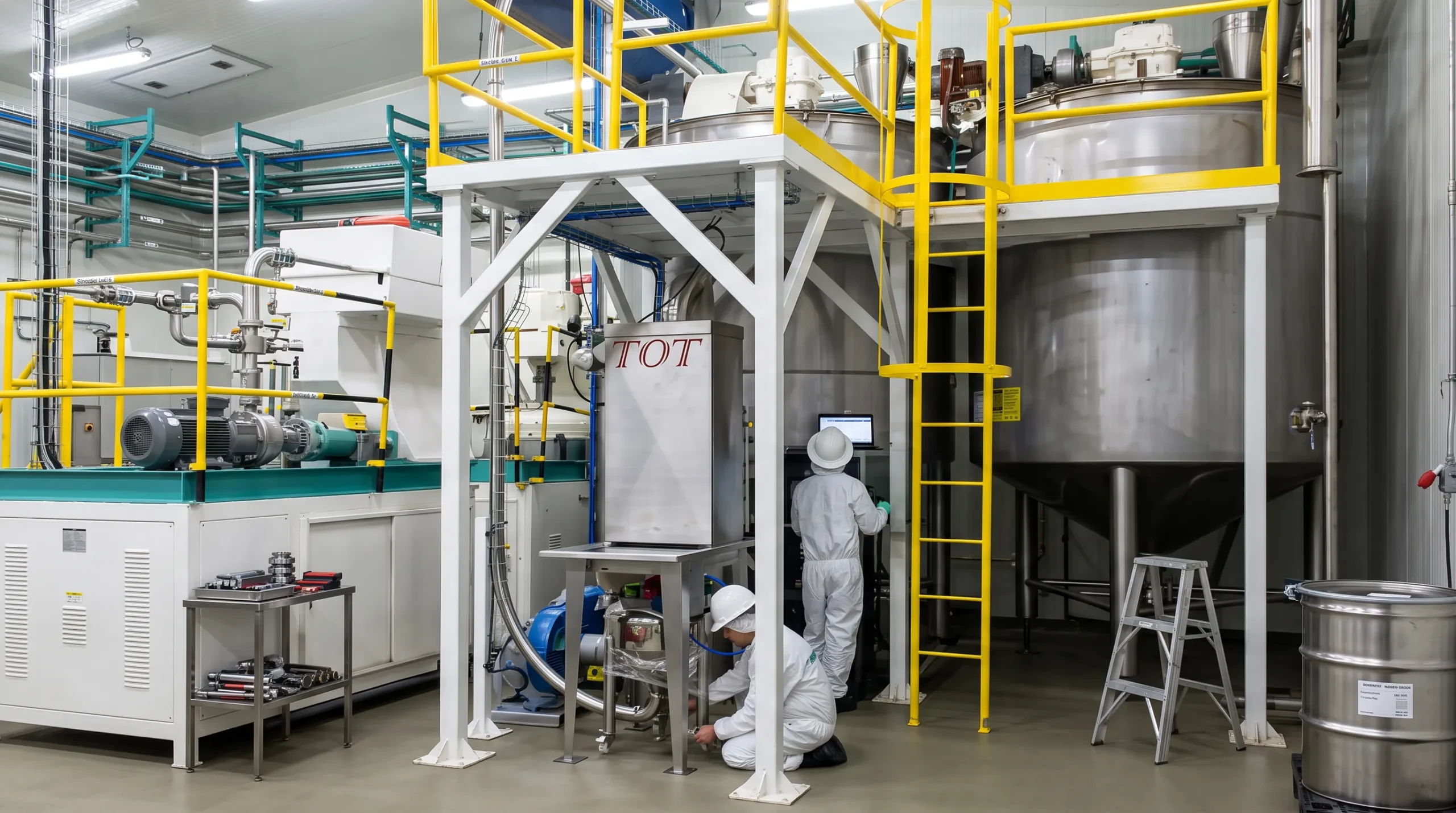 Instalación en Clean Room