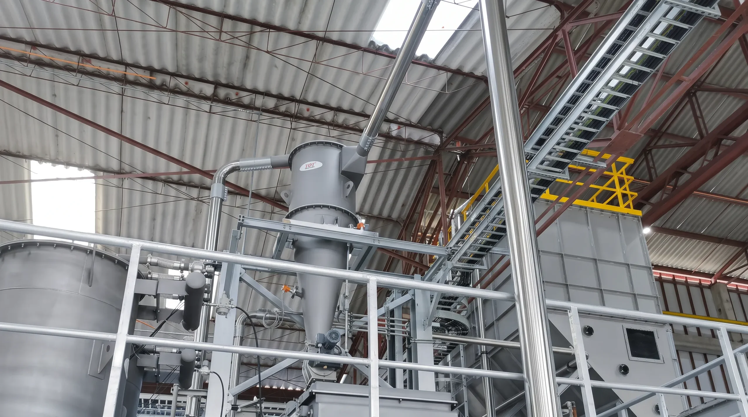 Sistema de Recepción y Dosificación Volumétrica