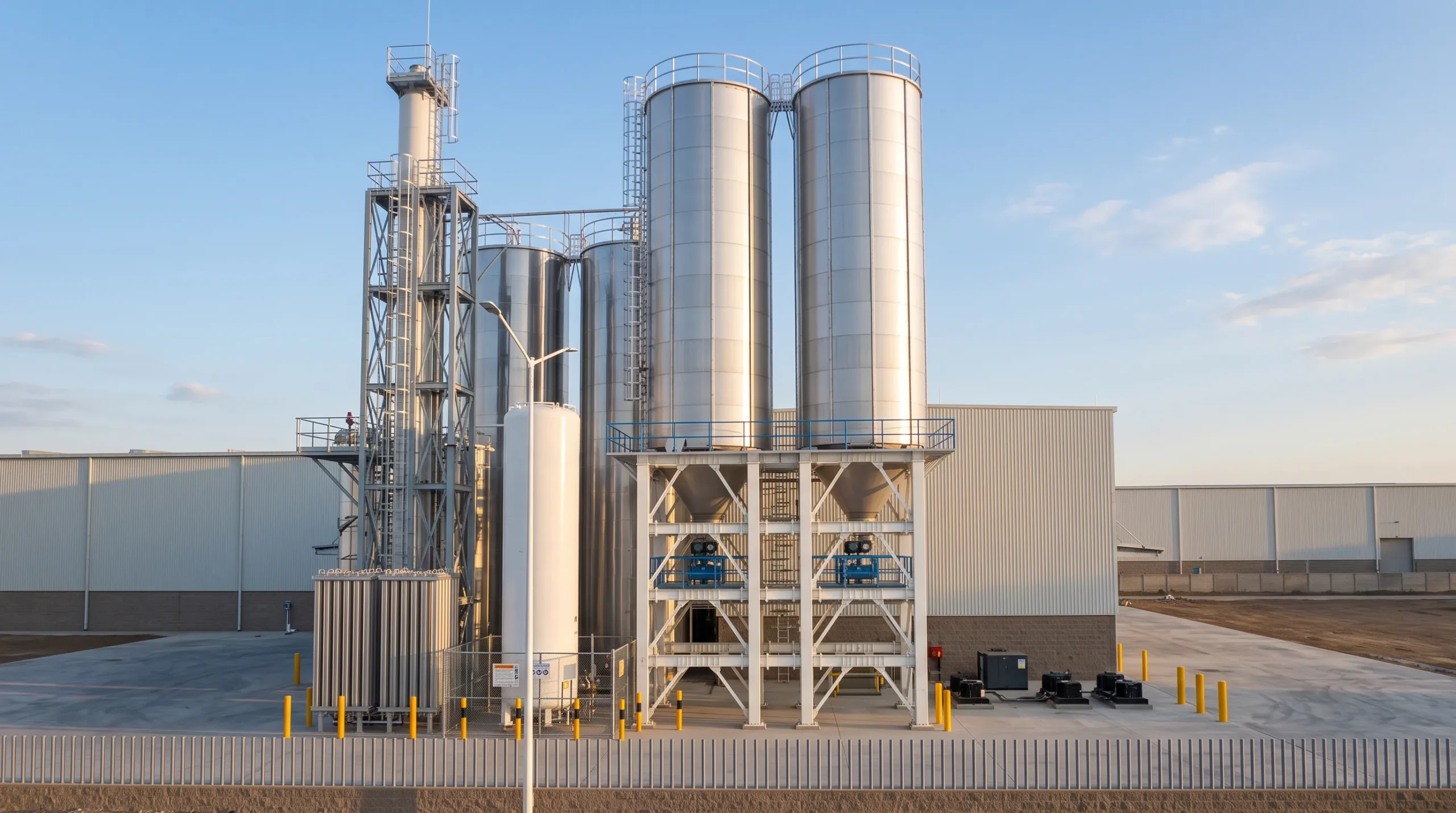 Batería de Silos a la Intemperie