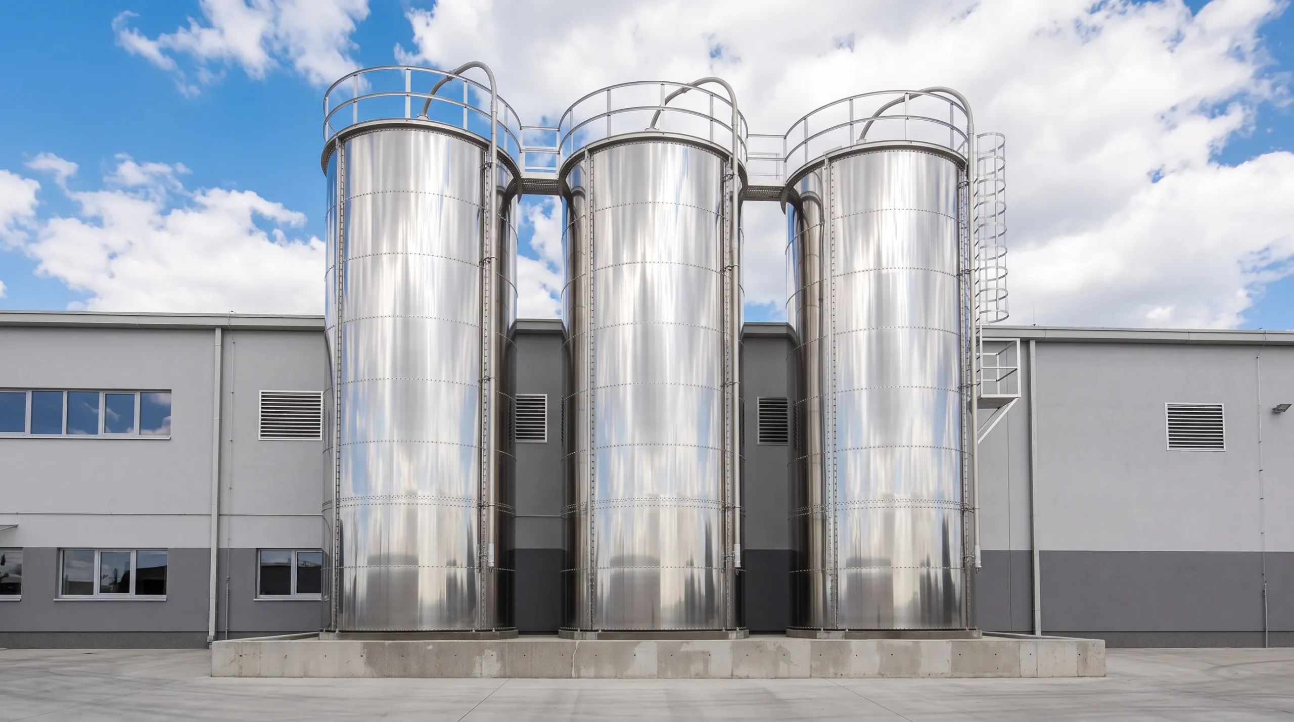 Silos Modulares en Acero Inoxidable