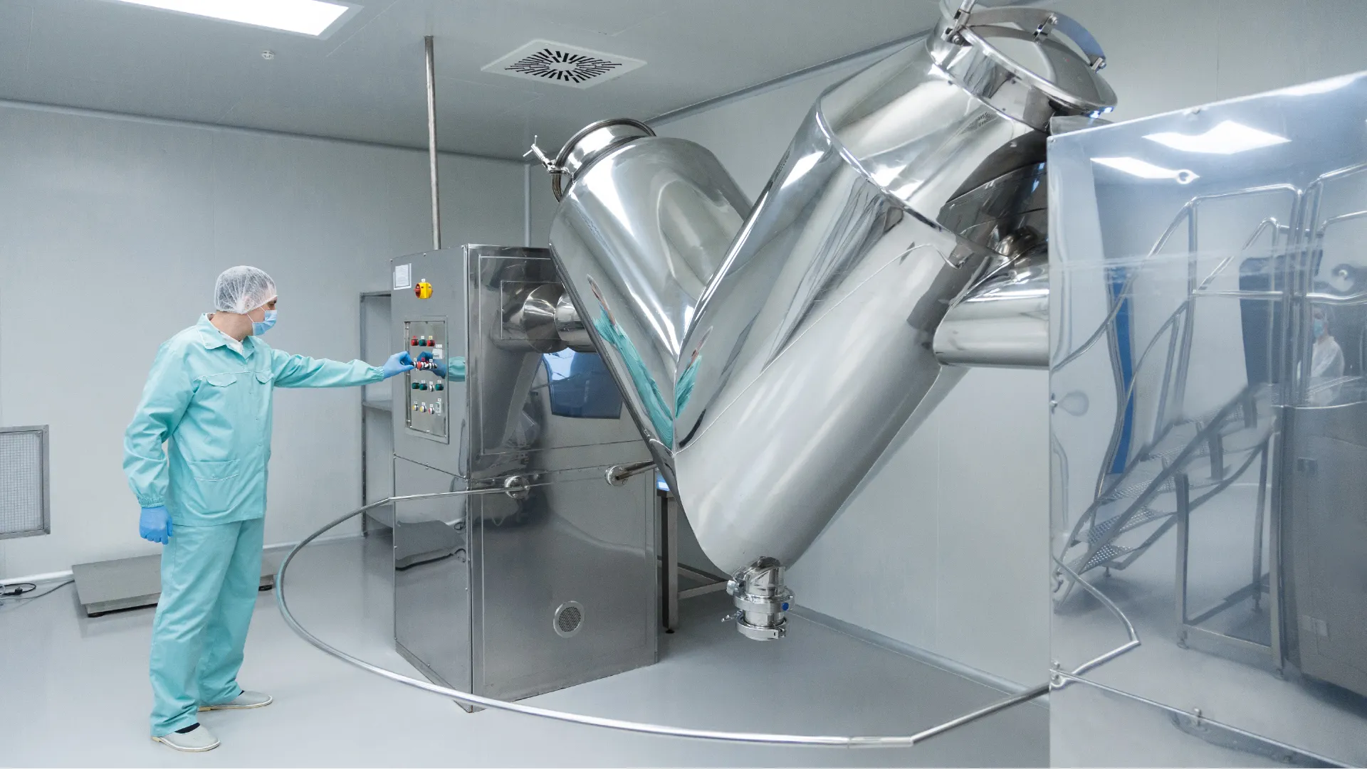 Mezclador para Industria Farmaceutica Sistemas de Transporte Neumático TOT-100_22